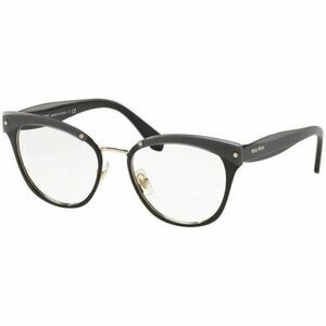 Miu Miu Cat Eye Style Eyeglasses Black W/Demo Lens